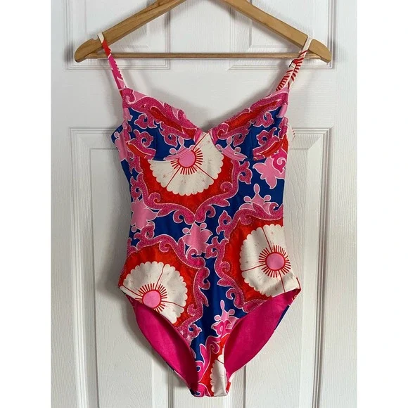 Free People X Agua Bendita• Petra One Piece Swimwuit Beaded - Picture 3 of 12